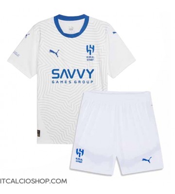 Al-Hilal Seconda Maglia Bambino 2024-25 Manica Corta (+ Pantaloni corti)
